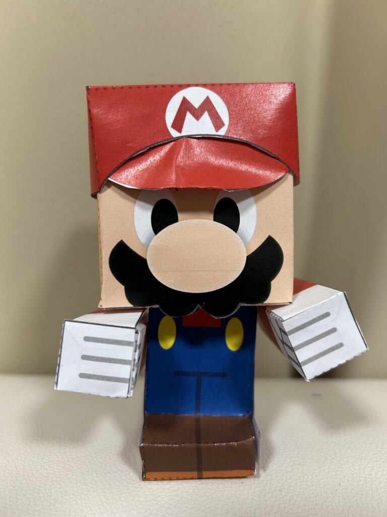 マリオのペーパークラフト