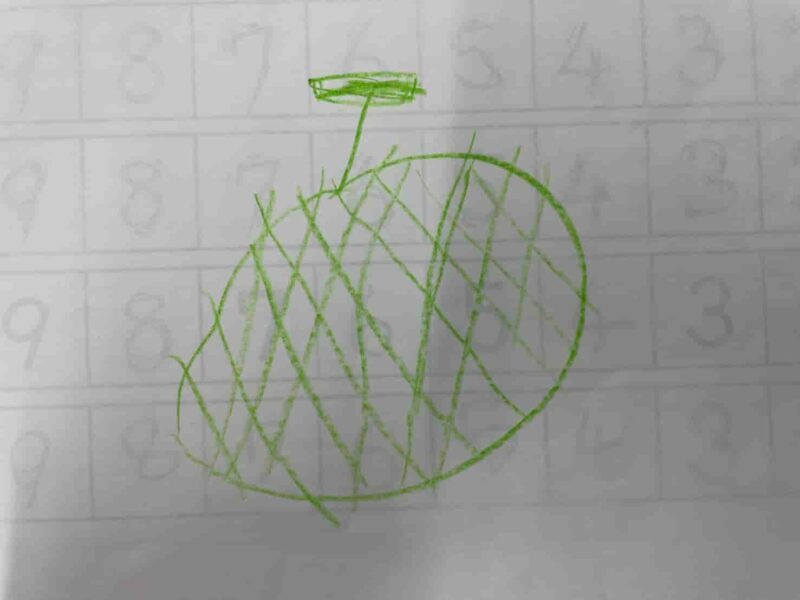 幼児期から自由に絵を描いてきた子は線分図への抵抗感が少ない